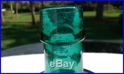1800's Teal Blue Dr. Townsend's Sarsaparilla, Albany Ny. Antique Bitters Bottle