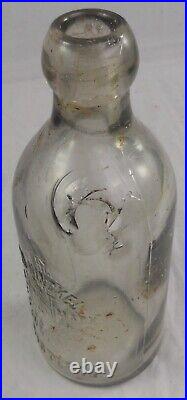 1800s Fred Hinckel Blob Top Weiss Beer Bottle Normansville, NY USA