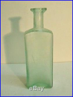 1850's Tilden & Co New York Medicinal Cannabis Marijuana Op Medicine Bottle