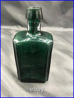 1860's Original Condition G. W. Merchant Chemist, Lockport, N. Y. Antique Bottle