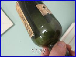 1870s scotch whiskey liquar bottle. AMAZING! SCOTLAND IMPORT/NY STAMP