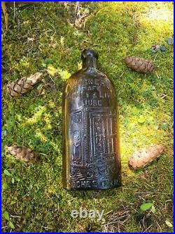 1890's Honey Amber SAFE Kidney Cure Bottle? Old Warner's Liver Remedy NY. Bottle