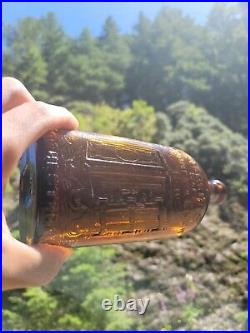 1890's Honey Amber SAFE Kidney Cure Bottle? Old Warner's Liver Remedy NY. Bottle