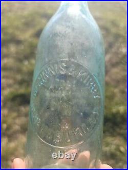1890's Mcginnis & Kirby Beer? Old Ogdensburg New York Liquor Bottle! As is