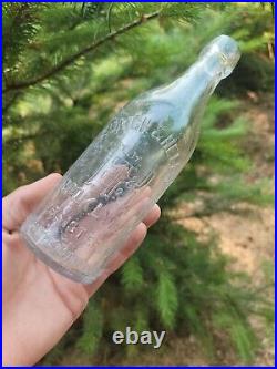 1890s Blob Top Brooklyn Beer? Antique Eurich & Heller New York Liquor Bottle