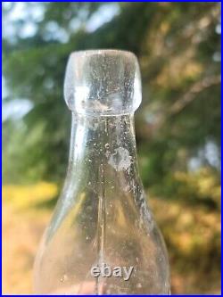 1890s Blob Top Brooklyn Beer? Antique Eurich & Heller New York Liquor Bottle