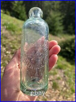 1890s Hutch Hutchinson? John Kuhlmann Brewing Co Ellenville New York Soda Bottle