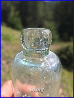 1890s Hutch Hutchinson? John Kuhlmann Brewing Co Ellenville New York Soda Bottle