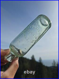 1890s Hutch Hutchinson? John Kuhlmann Brewing Co Ellenville New York Soda Bottle