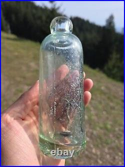 1890s Hutch Hutchinson? John Kuhlmann Brewing Co Ellenville New York Soda Bottle