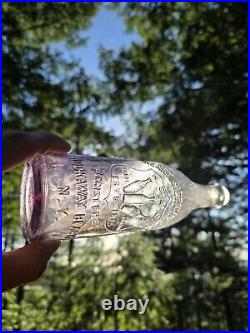 1890s Picture Blob Top Beer? Old Lavender Rockaway Beach New York Ale Bottle