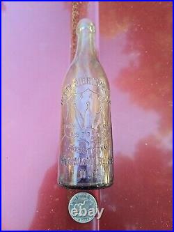 1890s Picture Blob Top Beer? Old Lavender Rockaway Beach New York Ale Bottle