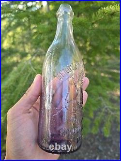 1890s Picture Blob Top Beer? Old Lavender Rockaway Beach New York Ale Bottle