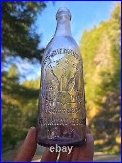 1890s Picture Blob Top Beer? Old Lavender Rockaway Beach New York Ale Bottle