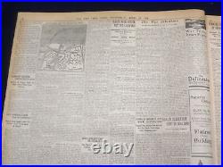 1918 April 24 New York Times -british Naval Raid Bottles Up U-boat Base- Nt 8218