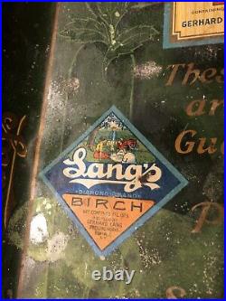 1930's Lang's AA Gerhard Lang Bottling Buffalo NY Tray