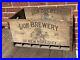 1933 LION BREWERY of New York City Wood Bottle Crate, Branded Outside & Inside