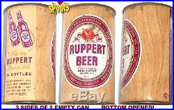 1949 Irtp Jacob Ruppert Knickerbocker Beer Can Flat Top New York, N. Y. Bottle Ad