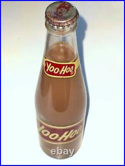 1959 Whitey Ford Bottle Cap on a FULL Yoo-Hoo Bottle Yankees RARE