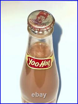 1959 Whitey Ford Bottle Cap on a FULL Yoo-Hoo Bottle Yankees RARE