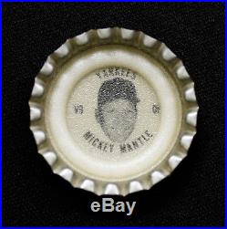 1967 Coca-Cola (Coke) Bottle Cap of Mickey Mantle (NY Yankees) - NM-MT (unused)