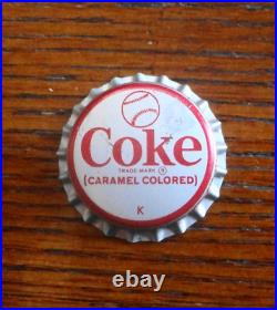 1967 Coke MICKEY MANTLE New York Yankees Bottle Cap V8 Rare UNUSED N. MINT