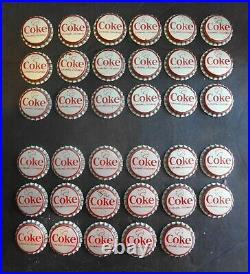 1967 Coke NEW YORK YANKEES & METS Bottle Caps Complete Sets UNUSED MIckey Mantle