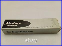 1985 Ka-bar Olean Ny Limited Edition Mother Of Pearl Large Coke Bottle Knife