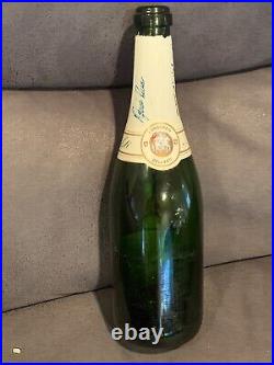 1996 Mariano Rivera Signed Champagne Bottle Auto Autograph Yankees JSA COA