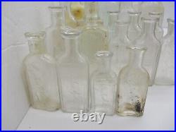 28 Vintage Apothecary Pharmacy Bottles Ogden Shimer Middletown NY