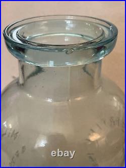 72 oz MILLVILLE ATMOSPHERIC FRUIT JAR WHITALL'S PATENT JUNE 18TH 1861 (K-17)