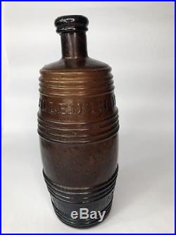 A. M. Bininger & Co 19 Broad St. N. Y. Old Kentucky Bourbon 1849 Reserve Bottle