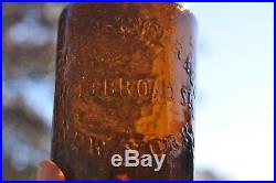 A. M. Bininger & Co. No. 19 Broad St. New York Amber Handled Lots of Whittle