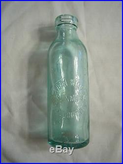 ABIN WOOD, RONDOUT, N. Y. Stewart's Stopper bottle