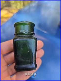 Amazing Deep Emerald Green Old Larkin Soap Bottle? Green Scent Buffalo Bottle