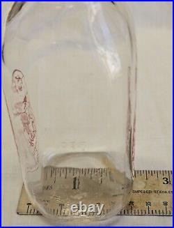 Antique 6 Glass Milk Bottle Skiff's Dairy Farm Gloversville NY 5 Digit Phone #