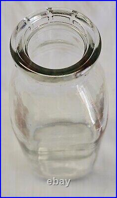 Antique 7 Glass Milk Creamry Bottle Ronnybrook Dairy Farm Ancramdale NY ½ Litre