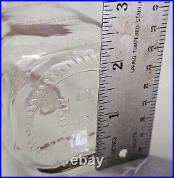 Antique 7 Glass Milk Creamry Bottle Ronnybrook Dairy Farm Ancramdale NY ½ Litre