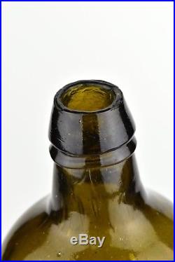 Antique American Quart Size LYNCH & CLARKE NEW YORK Glass Bottle
