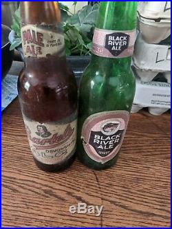 Antique Bartels & Black River Ale Beer Bottles Haberle Congress Syracuse Ny