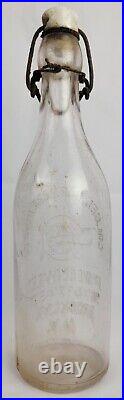 Antique Beer Bottle Golden Horn Brewing Co Brooklyn NY Blob Top