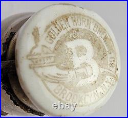 Antique Beer Bottle Golden Horn Brewing Co Brooklyn NY Blob Top