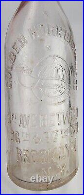 Antique Beer Bottle Golden Horn Brewing Co Brooklyn NY Blob Top