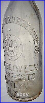 Antique Beer Bottle Golden Horn Brewing Co Brooklyn NY Blob Top