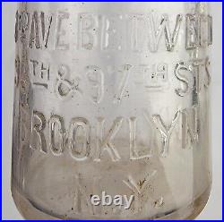 Antique Beer Bottle Golden Horn Brewing Co Brooklyn NY Blob Top