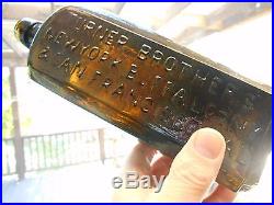 Antique Bitters bottle TURNER BROTHERS NEW YORK, BUFFALO, SAN FRANCISCO Crude