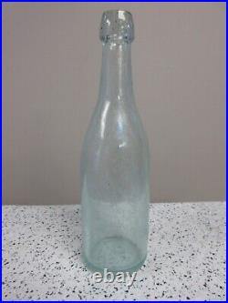 Antique Blob Top 1900-1910 F & M Schafer Brewing Co New York Rare Beer Bottle