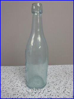 Antique Blob Top 1900-1910 F & M Schafer Brewing Co New York Rare Beer Bottle