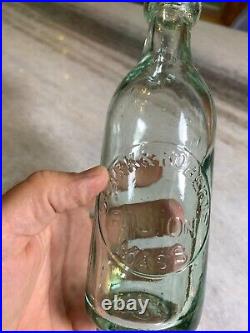 Antique Blob Top CLARK & ROBERTS Beer Bottle BOSTON MA QUANDT BREWING TROY NY