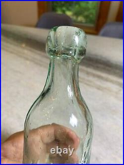 Antique Blob Top CLARK & ROBERTS Beer Bottle BOSTON MA QUANDT BREWING TROY NY